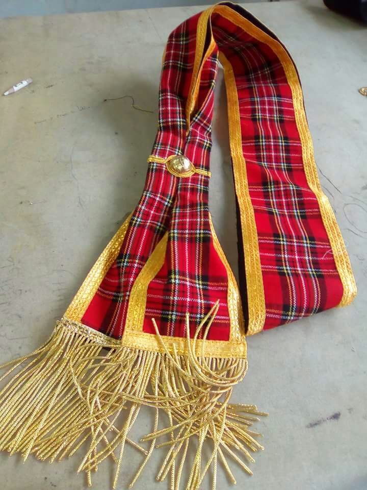 Craft Lodge Sash - Scottish